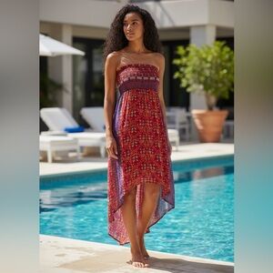 Angie Strapless Bohemian Sun Dress